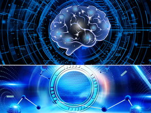 云端互联 蓝色科技数据服务器与云计算海报素材解析